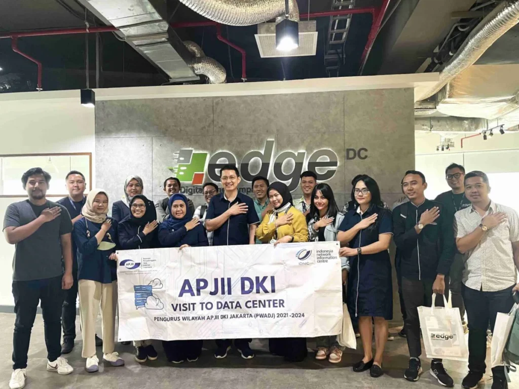 Enhancing its High Connectivity Data Center in City Center, Digital Edge Indonesia is visited by APJII Jakarta