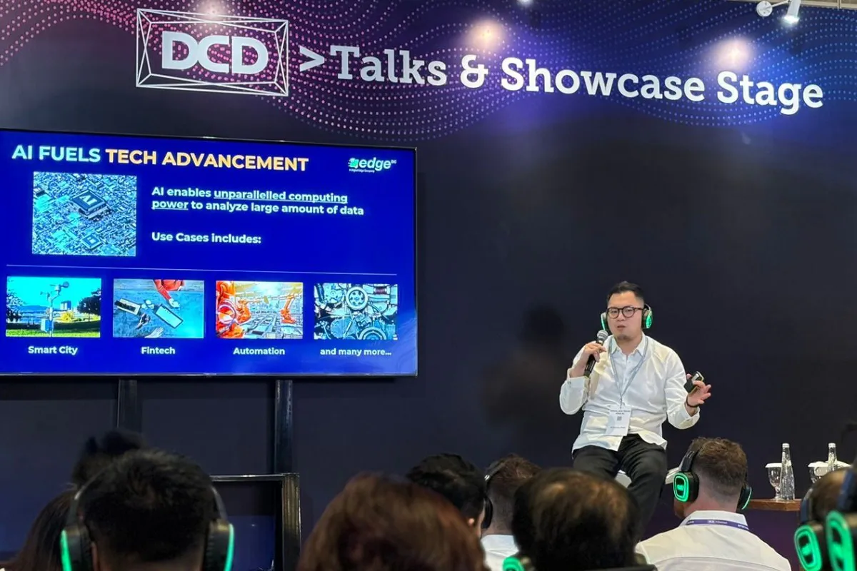 Digital Edge Indonesia Menampikan Data Center AI-nya di Tech Showcase, DCD Connect - Asia Pasifik 2024