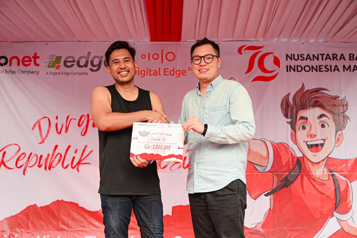 Merayakan Hari Kemerdekaan Indonesia bersama Digital Edge Indonesia dan Indonet