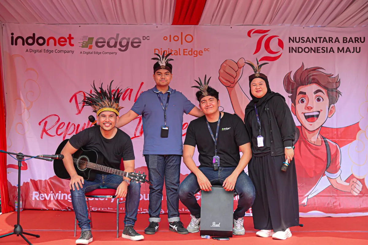 Merayakan Hari Kemerdekaan Indonesia bersama Digital Edge Indonesia dan Indonet