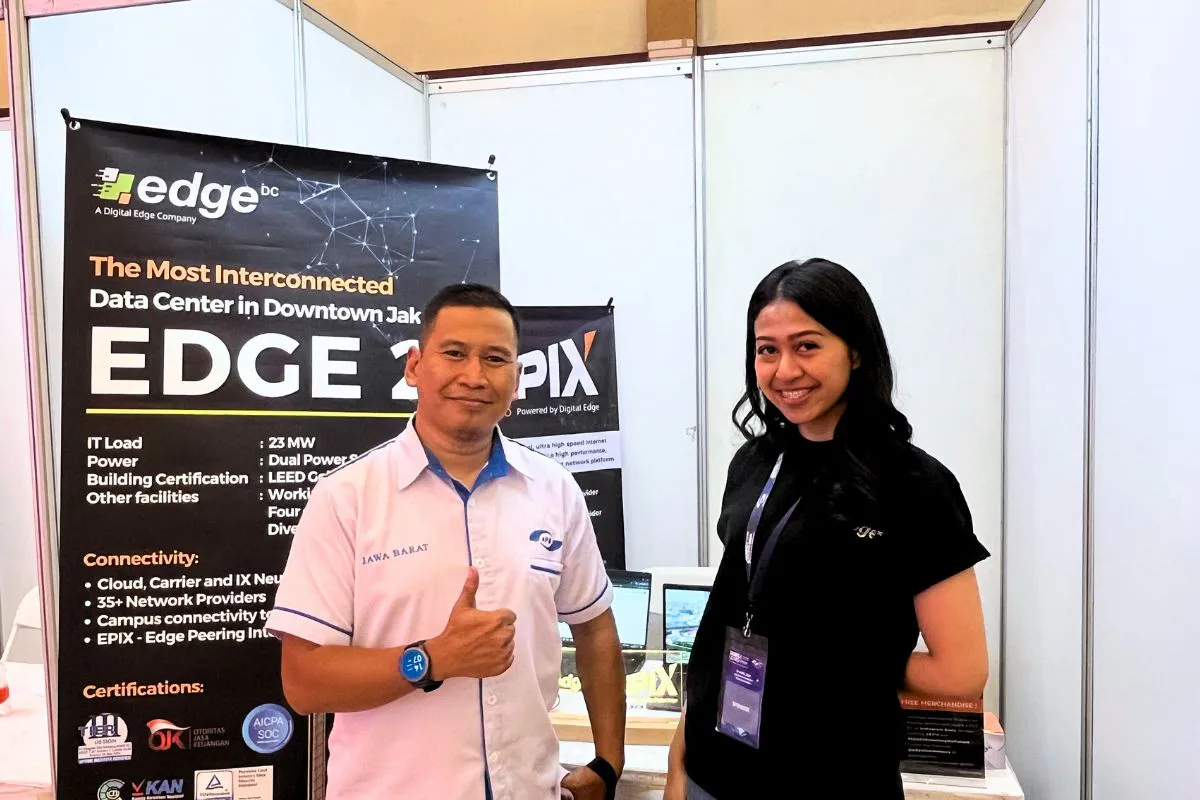 Digital Edge Indonesia goes to Jabrix Expo 2024 by APJII Jabar