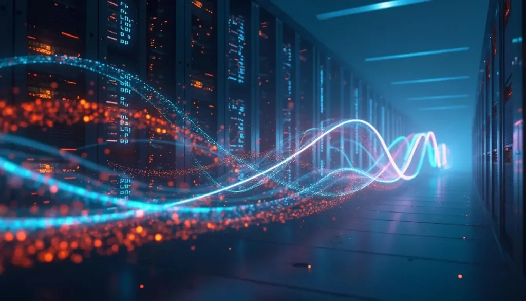 An illustration of types of network peering
