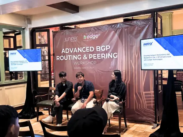 Juniper Networks and Digital Edge Indonesia presents "Advanced BGP Routing and Peering Workshop"