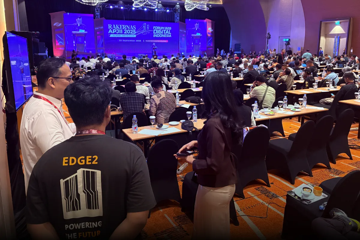 Digital Edge Indonesia Hadir di Rakernas APJII 2025 & Forum B2B Digital Indonesia untuk Memperkuat Kolaborasi Industri