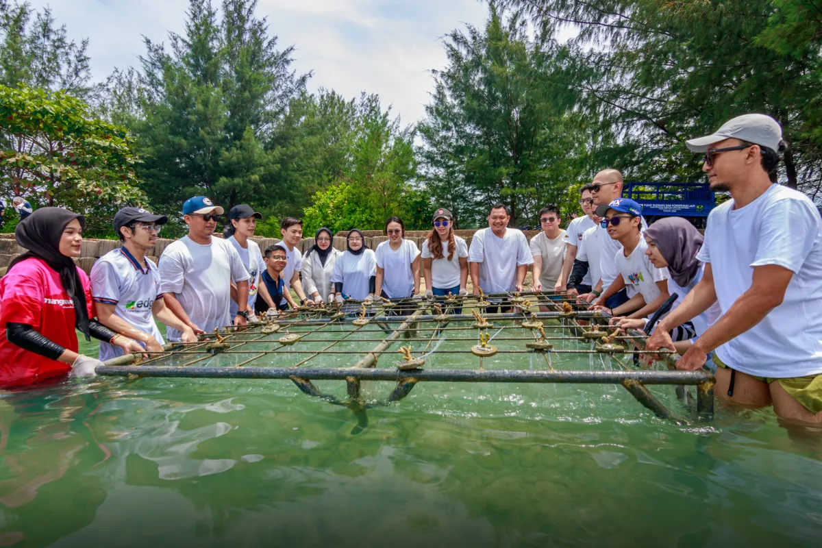 Growing Together for a Greener Tomorrow: Digital Edge Indonesia Coastal Restoration Initiative 2025